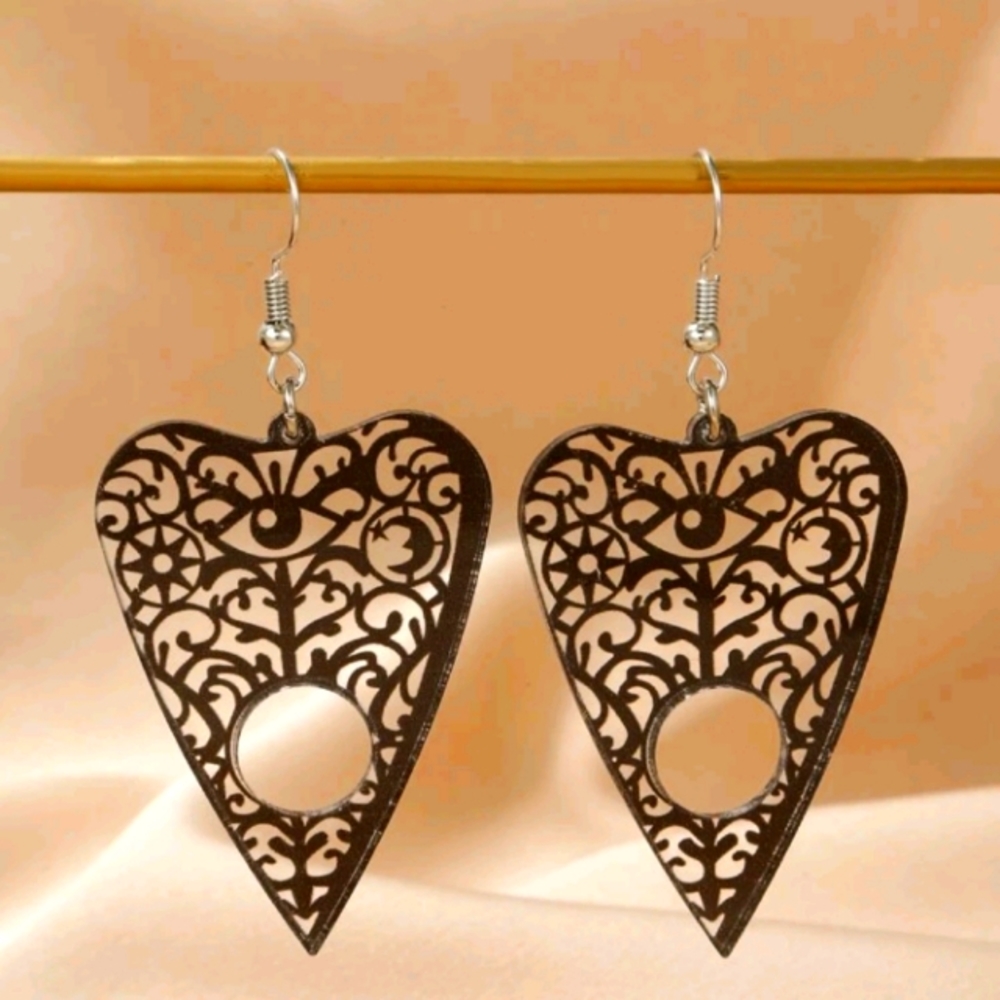 OUIJA BOARD EARRINGS NEW